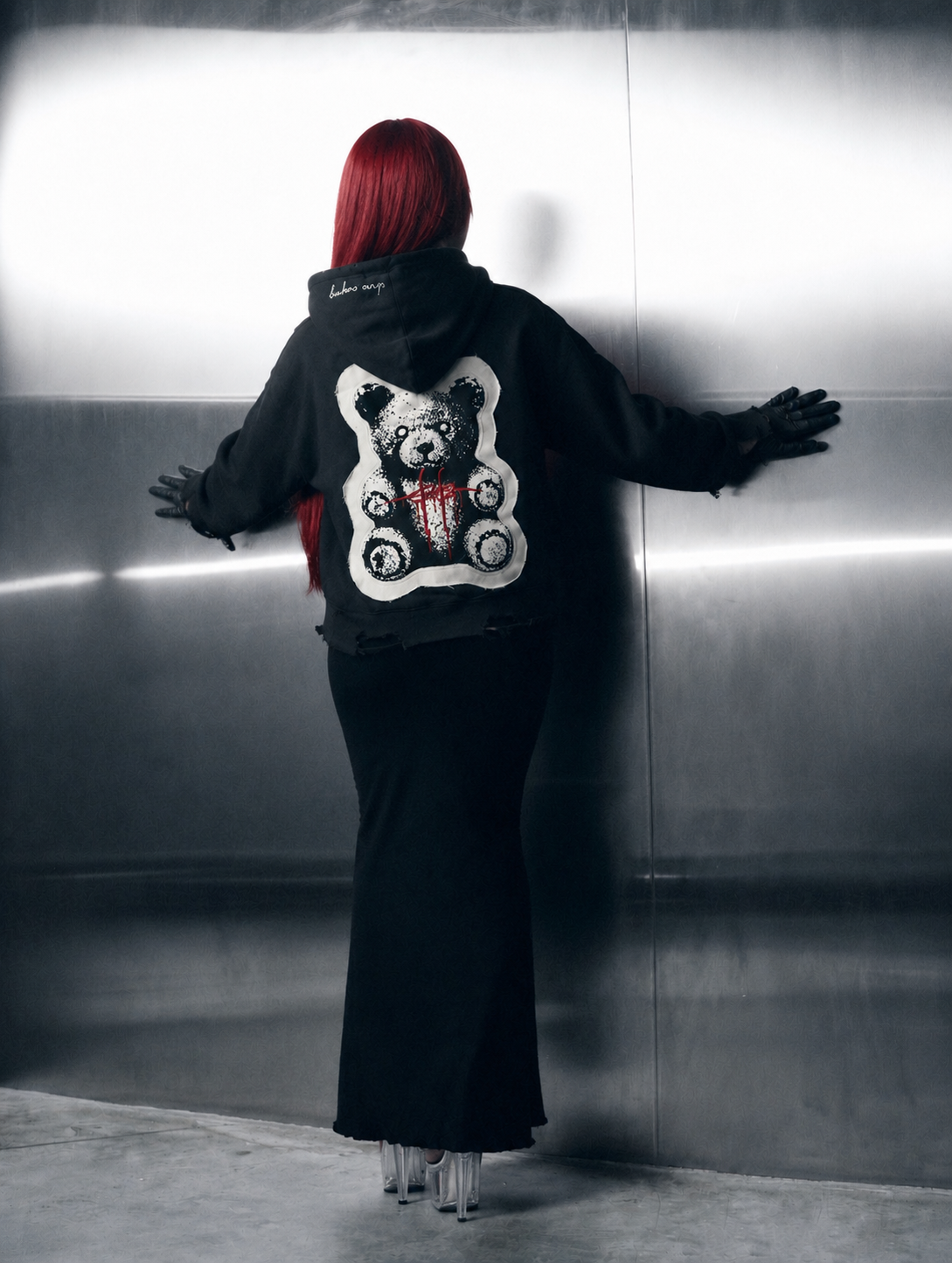 LAMENTOS BEAR HOODIE