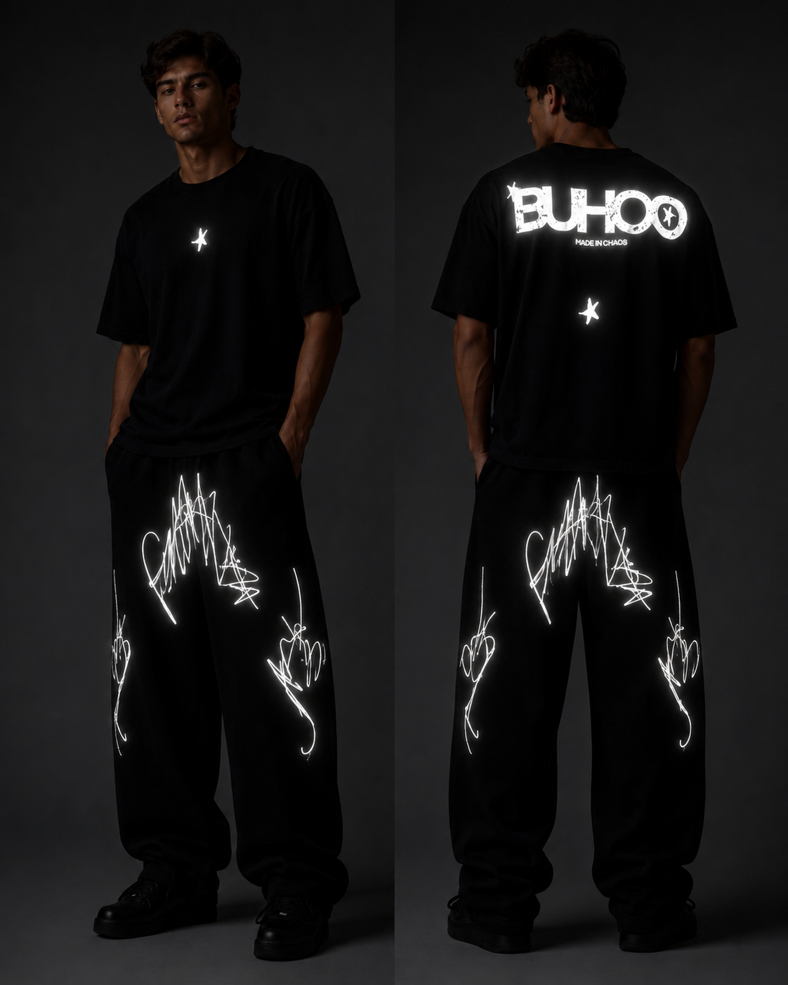 PLAYERA BUHOO REFLECTIVA