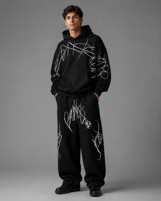 hoddie buhoo bordado